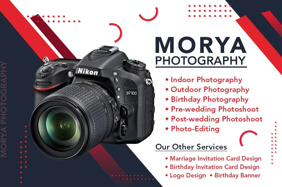 Photography Banner | Morya Photography Banner